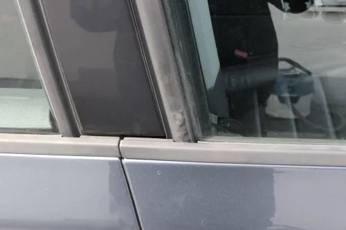 VW Touareg 7L Tür Beifahrertür vorne rechts grau LD7U - ohne Anbauteile (156015)