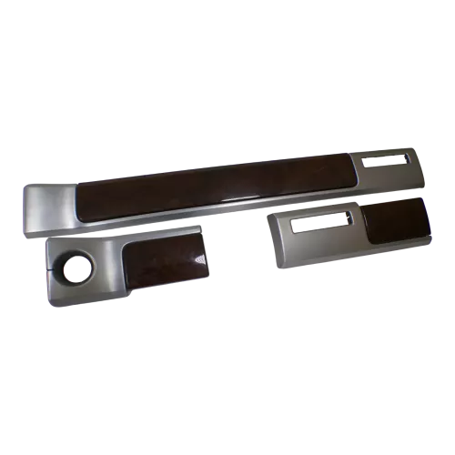 VW Touareg 7L Aschenbecher Mitteltunnel Tunnel Holz Dekor Wurzelnuss Abdeckung T (156036)