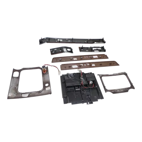 VW Touareg 7L Aschenbecher Mitteltunnel Tunnel Holz Dekor Wurzelnuss Abdeckung T (156036)