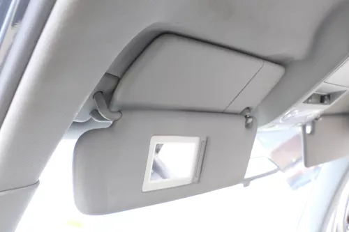 VW Touareg 7L Sonnenblenden Sonnenblende grau links 7L6857551AQ doppelt kristall