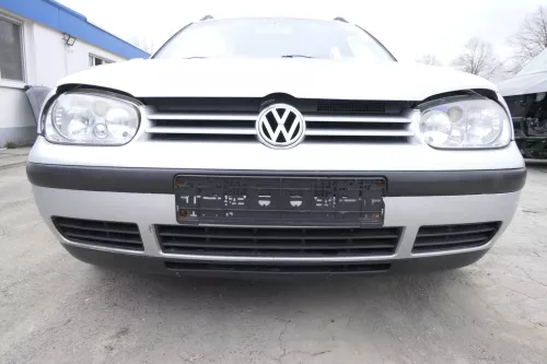 VW Golf 4 Stoßstange vorne Stoßfänger vorn silber LA7W reflexsilber - BILDER