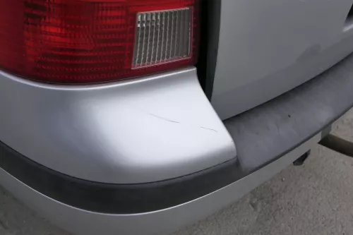 VW Golf 4 Kombi Avant Stoßstange hinten Heckstoßstange Stoßfänger silber LA7W (156169)