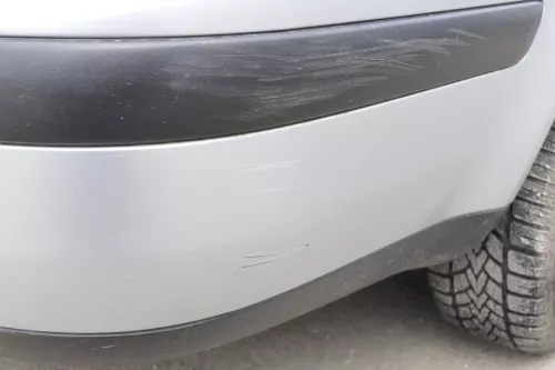 VW Golf 4 Kombi Avant Stoßstange hinten Heckstoßstange Stoßfänger silber LA7W (156169)