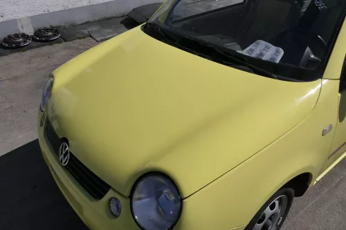 VW Lupo Motorhaube KLappe vorne gelb LD1B Frontklappe Haube (156219)
