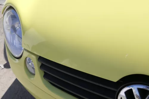 VW Lupo Motorhaube KLappe vorne gelb LD1B Frontklappe Haube (156219)