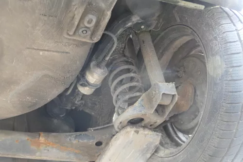 2x VW Lupo Feder Federn hinten links + rechts Benziner 6X0511115 Seat Arosa (156234)