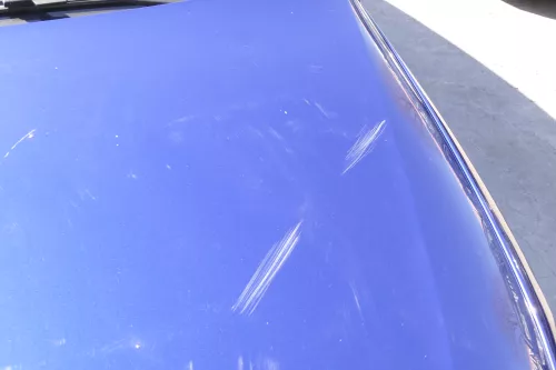 VW Passat 3C Motorhaube Klappe vorne vorn Haube blau LC5E cobaltblue  DELLE!!! (156240)