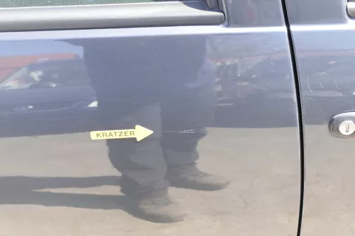 VW Golf 4 Limousine Tür hinten rechts grau blau blue LC7V (KEINkombi) (156269)