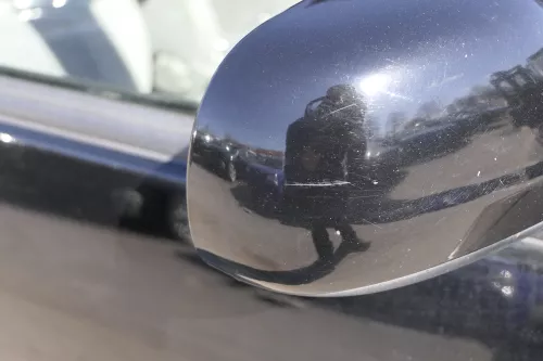 VW Lupo Arosa manueller Spiegel Außenspiegel rechts schwarz L041 156283 (156283)