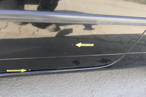 VW Lupo Seat Arosa Tür vorne links Fahrertür schwarz L041 (für elektr.Fensterhe (156285)