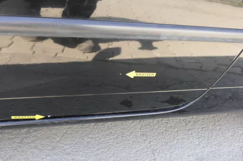 VW Lupo Seat Arosa Tür vorne links Fahrertür schwarz L041 (für elektr.Fensterhe (156285)