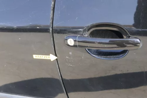 VW Lupo Seat Arosa Tür vorne rechts Beifahrertür schwarz L041 (für elektr.Fenst (156286)