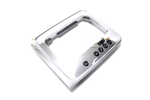 VW Passat 3C Schaltknauf Automatik Abdeckung Schaltabdeckung chrom (156374)