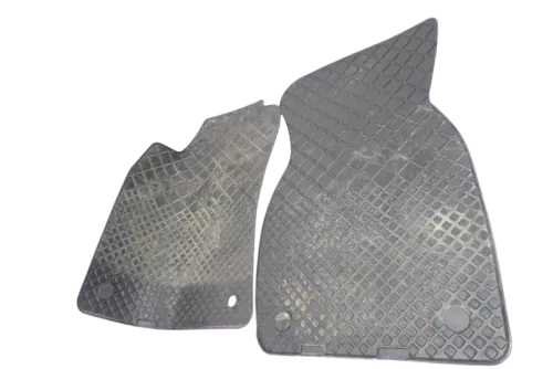 2x Original Audi A6 4B Fußmatten Fußmatte vorne links rechts Gummi