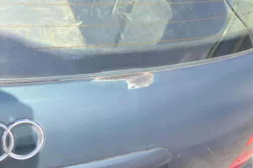 Audi A4 B5 Heckklappe hinten Klappe Kofferraumklappe Kombi grün LZ6U Scheibe (156432)