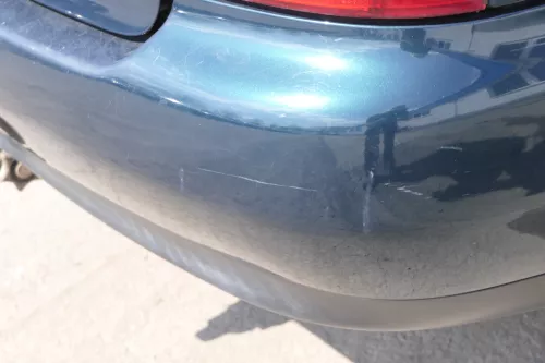 Audi A4 B5 Kombi Variant Stoßstange hinten Heckstoßstange grün LZ6U (156435)