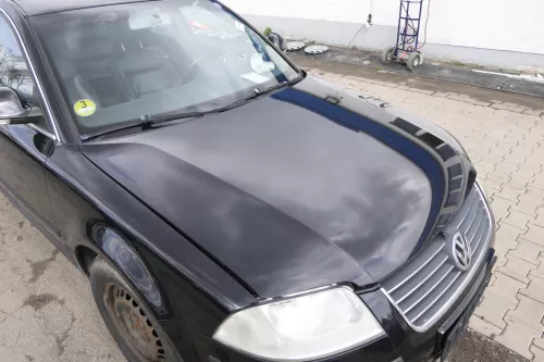 VW Passat 3BG Motorhaube Klappe vorne vorn Haube schwarz LC9Z metallic 156466 (156466)