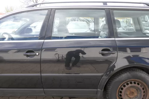 VW Passat 3B 3BG Kombi Variant Tür hinten links schwarz LC9Z magic  ü
