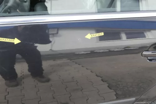 VW Passat 3B 3BG Kombi Variant Tür hinten links schwarz LC9Z magic  ü (156473)