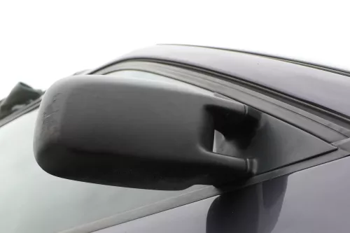 VW Passat 3A 35i elektrischer Spiegel Außenspiegel rechts + Glas schwarz matt (156507)