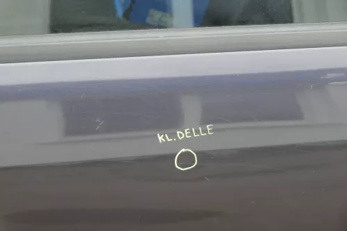 VW Passat 3A 35i Kombi Variant Tür hinten links grau LC5P ohneAnbauteile (156511)