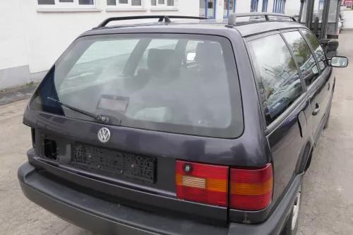 VW Passat 3A 35i Kombi Variant Heckklappe Klappe Kofferraumklappe blau grau LC5P (156514)