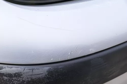 VW Golf 4 Stoßstange vorne Stoßfänger vorn vorne silber LB7Z satinsilber c (156539)