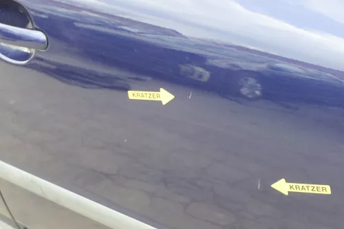 VW Passat 3B 3BG Kombi + Limo Tür vorne rechts Beifahrertür blau LB5N indigoblau (156565)