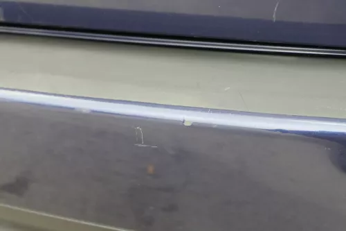 VW Passat 3BG Kombi Stoßstange hinten Heckstoßstange Stoßfäng blau LB5N indigo (156568)