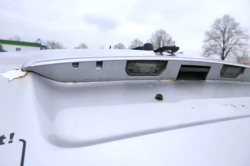 Octavia 1U Griffleiste Griff Heckklappe Heckklappengriff grau silber LF7T 9102 (156587)