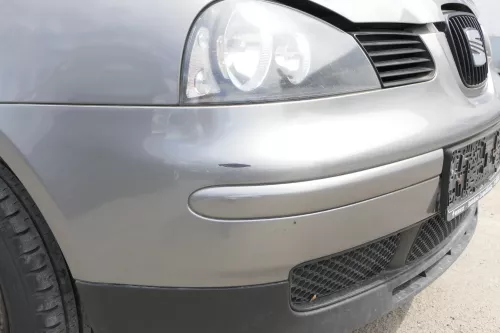 Seat Arosa 6H Stoßstange Frontstoßstange vorne grau LS7U ab ca.Bj. 2000 Facelift (156844)