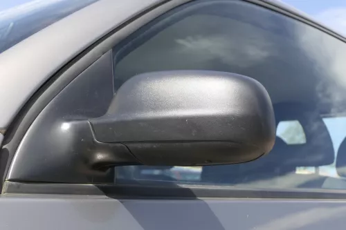 VW Lupo Arosa manueller Spiegel Außenspiegel links manuell schwarz matt großer
