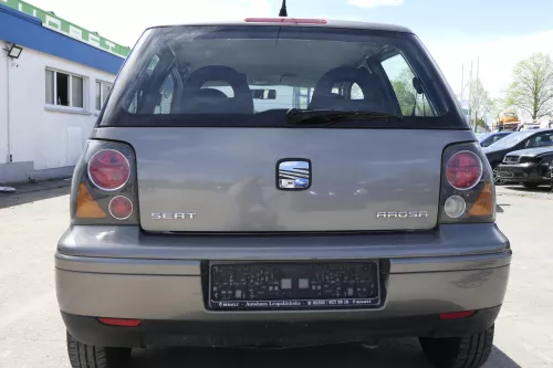 Seat Arosa 6H Heckklappe Klappe hinten Kofferraumklappe grau LS7U Facelift