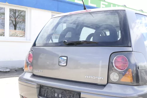 Seat Arosa 6H Heckklappe Klappe hinten Kofferraumklappe grau LS7U Facelift (156852)