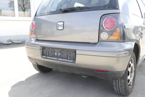 Seat Arosa 6H Stoßstange hinten grau LS7U Faceliftmodell Heckstoßstange (156854)