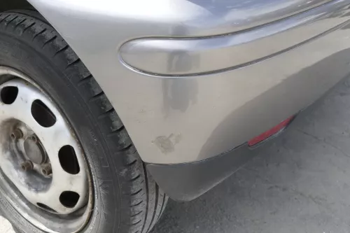 Seat Arosa 6H Stoßstange hinten grau LS7U Faceliftmodell Heckstoßstange (156854)