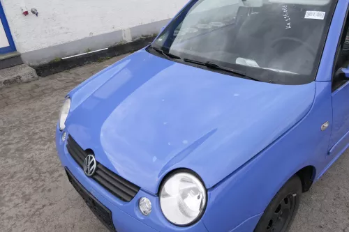 VW Lupo Motorhaube KLappe vorne grau blau LR5A softblau Frontklappe Haube (156881)