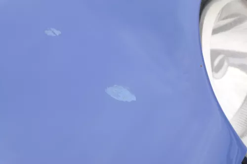 VW Lupo Motorhaube KLappe vorne grau blau LR5A softblau Frontklappe Haube (156881)