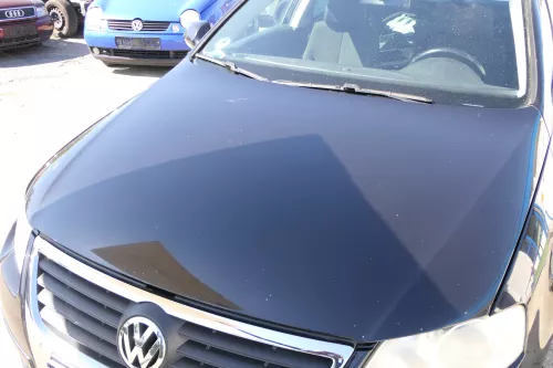 VW Passat 3C Motorhaube Klappe vorne vorn Haube schwarz LC9X deepblack optisch (157031)