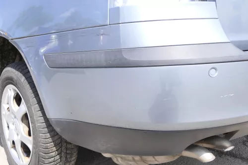 Skoda Octavia 1Z Combi Stoßstange hinten Heckstoßstange grau silber LF7U PDC (157062)