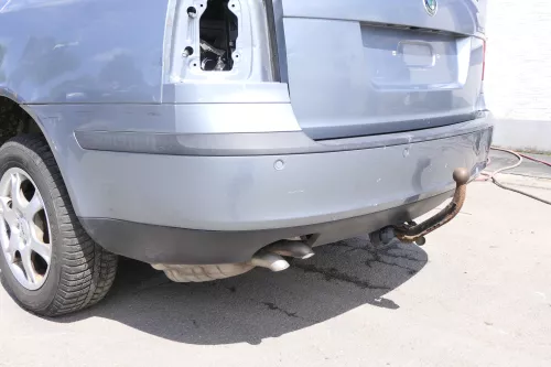 Skoda Octavia 1Z Combi Stoßstange hinten Heckstoßstange grau silber LF7U PDC (157062)