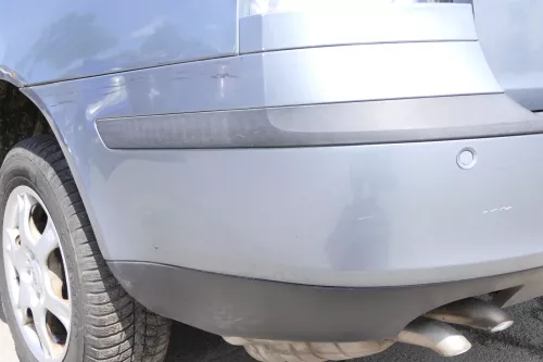 Skoda Octavia 1Z Combi Stoßstange hinten Heckstoßstange grau silber LF7U PDC (157062)