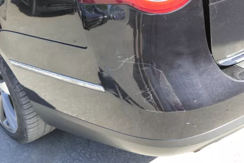 VW Passat 3C Kombi Stoßstange hinten Heckstoßstange Stoßfänger schwarz LC9X blac (157086)