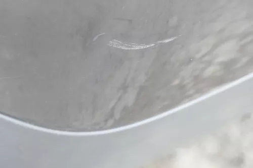 VW Lupo Stoßstange hinten Heckstoßstange Stoßfänger schwarz L041 (157176)