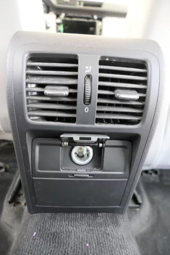 VW Passat 3C Mittelarmlehne Armlehne Fach original komplett grau classicgr Stoff (157201)