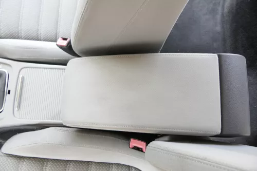 VW Passat 3C Mittelarmlehne Armlehne Fach original komplett grau classicgr Stoff (157201)