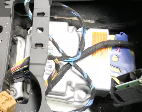 VW Touareg 7L Steuergerät Airbag Airbagsteuergerät 7L0959655  03R