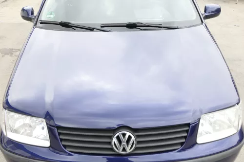 VW Polo 6N2 Motorhaube Haube vorne Klappe blau LB5N indigoblau blue