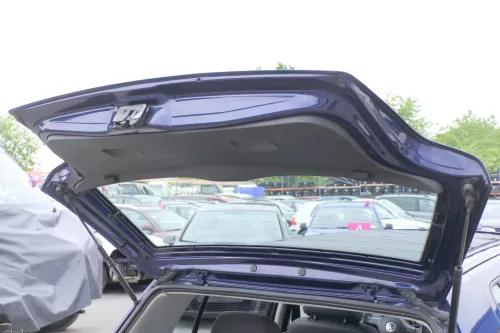 VW Polo 6N2 Heckklappe Klappe hinten Kofferraumklappe blau LB5N-ohne Anbauteil (157249)
