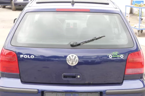 VW Polo 6N2 Heckklappe Klappe hinten Kofferraumklappe blau LB5N-ohne Anbauteil